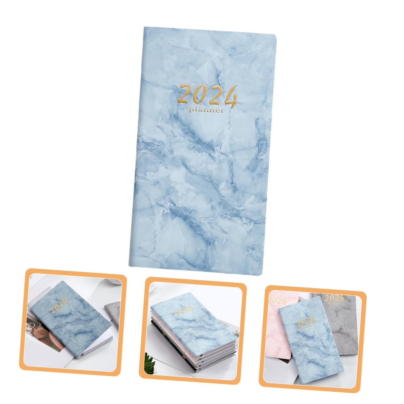 2024 Planner Academic Year Weekly Planner Agenda Daily Planner English Planner Portable Notepad for Teacher Students School Office โ image 4