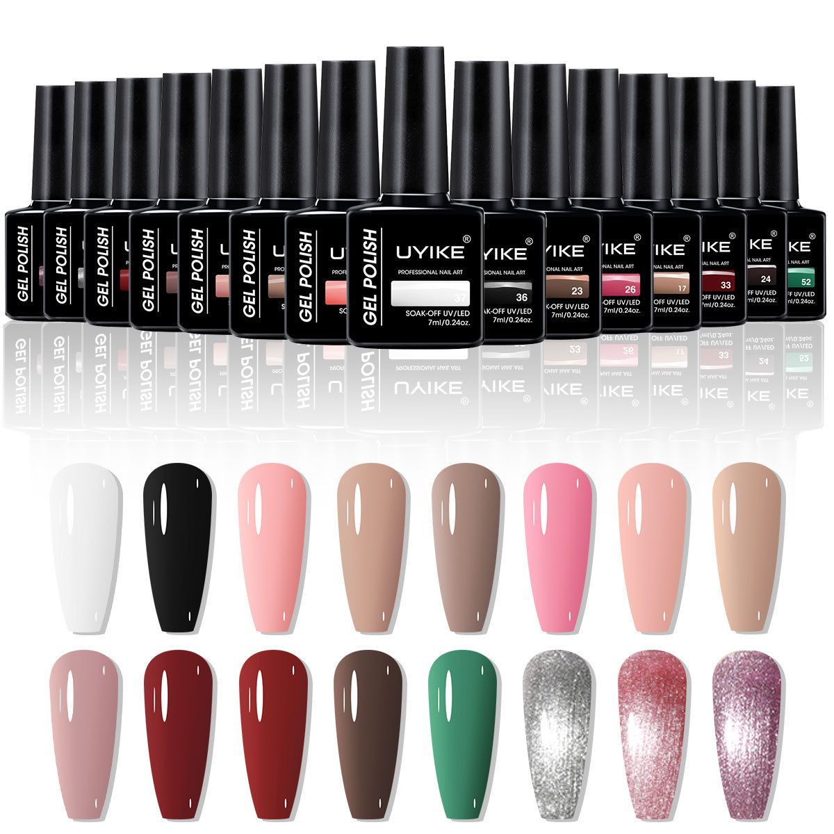 Nail Art Kit Gel Lamp Nail Grinder Nail Polishes Nail Art Tools Nail - Multi - Size Set1 โ image 4