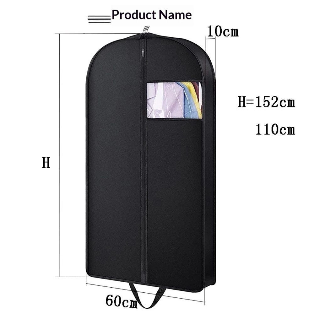 Travel Garment Bag with Zipper Pocket, Suit Bag for Suits, Dresses, Coats Men Suit Cover With Handles for Clothes, Coats, Jackets, Shirts(3 Packs) — image 5