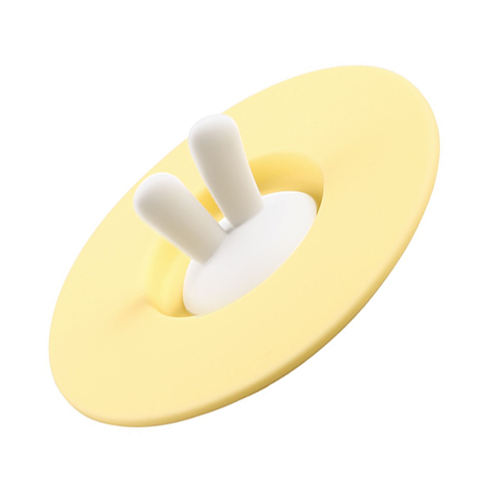 Silicone Cup Lid Creative Cup Cover Rabbit Shaped Dust Proof Sealing Airtight Mug CoverYellow โ image 3