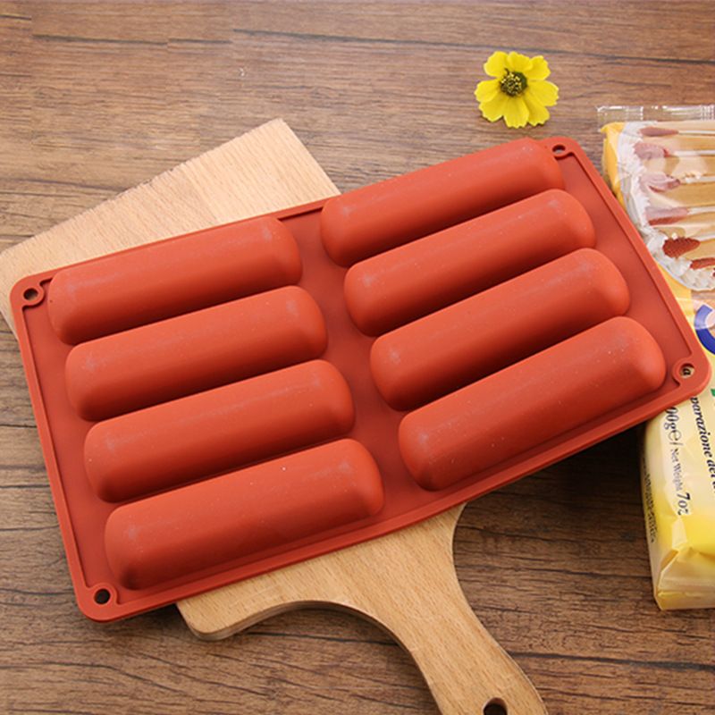 Silicone Mold for Baking Mousse Cake, 3D Silicone Baking Mold for Baking Cakes French Dessert Mold for Pastry Chocolate Brownie