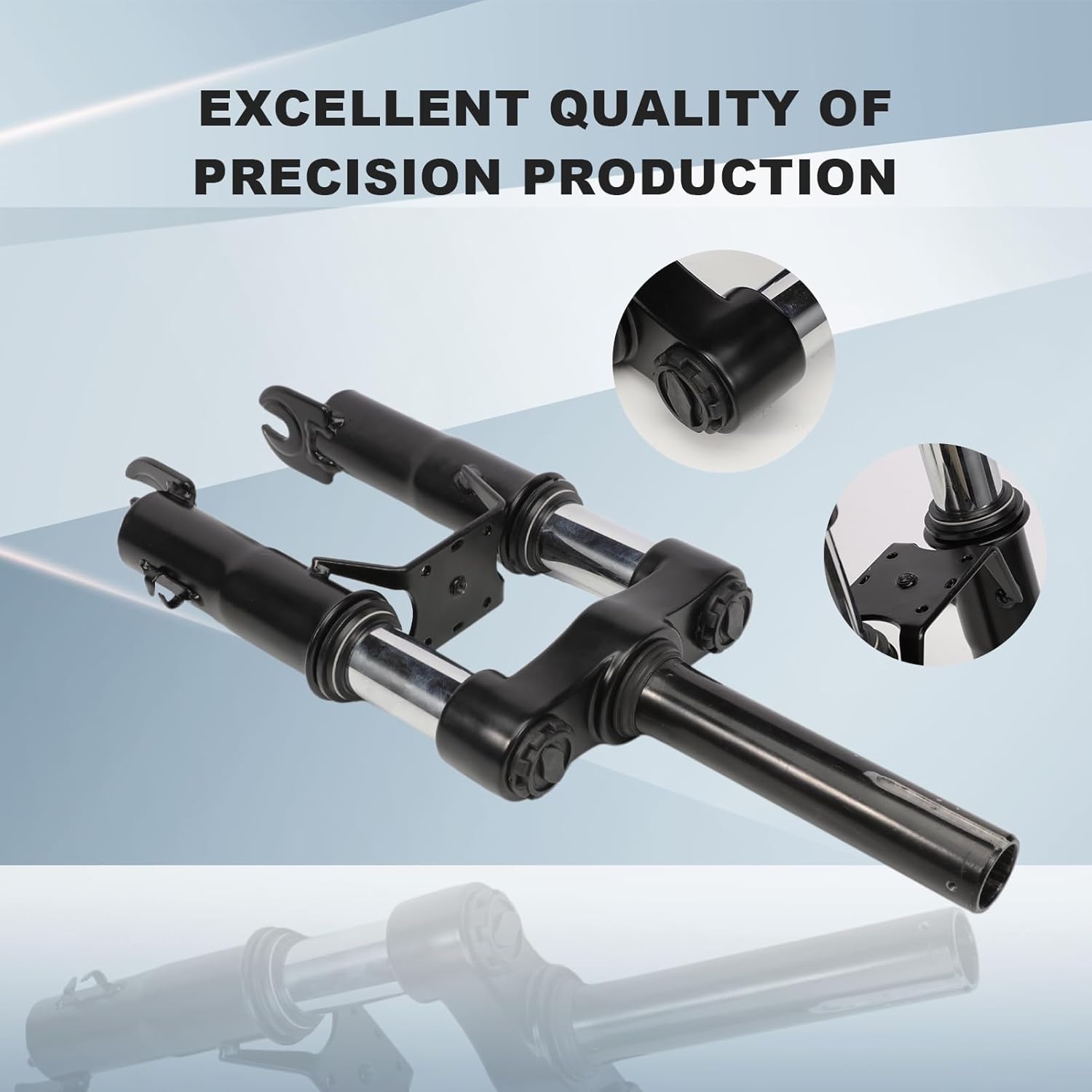 Front fork shock absorber mounting set for Xiaomi M365 Pro/Pro2/1S/Essential Lite/Mi 3 mudguard/footrest/scooter shock absorption parts โ image 4