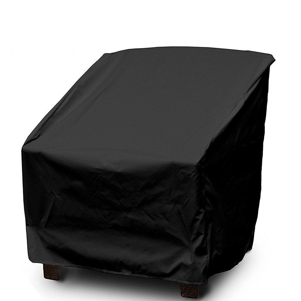 Chair Covers 97*79*74cm, Outdoor Chair Covers Waterproof, Lounge Deep Seat Cover, Rain Snow Dust Wind-Proof(2 Pack, Black) — image 3