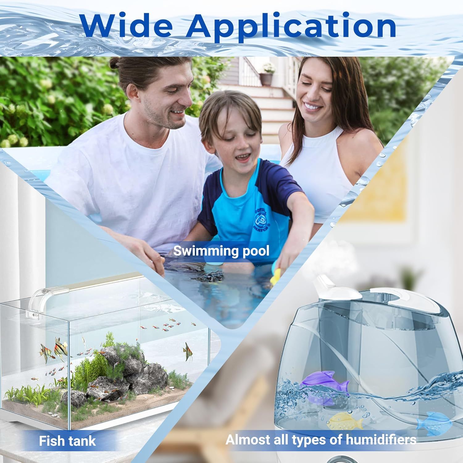 Humidiier Cleaning ish, 12 Pack Humidiier Cleaner or Humidiiers and ish Tanks, Puriies Water, Prevents Hard Water Build-Up, Reduces Scale, Purple โ image 6