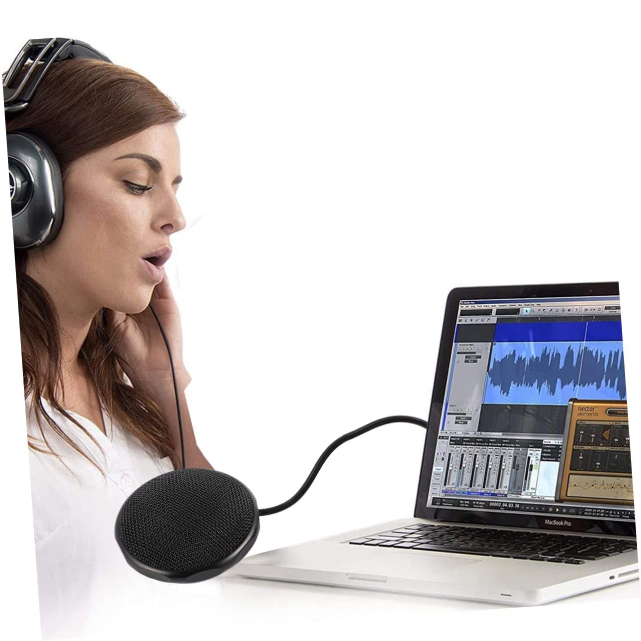 Broadcast Microphone Video Conference Microphone Conference Table Microphone Portable USB Speaker Computer Desktop Microphone โ image 4