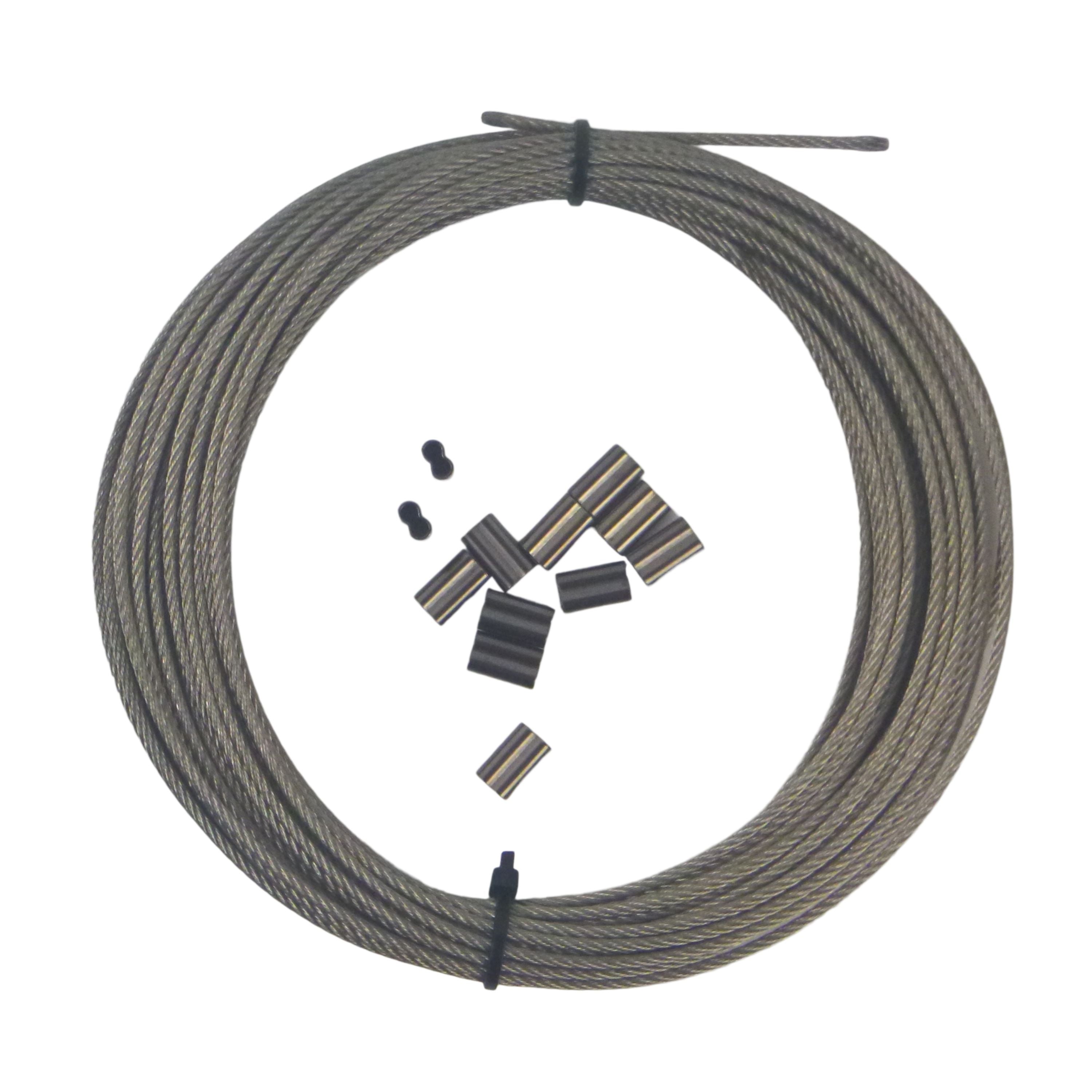 Swimerz 49 Strand Stainless Steel Trace Wire, 180lb, 30ft โ image 2