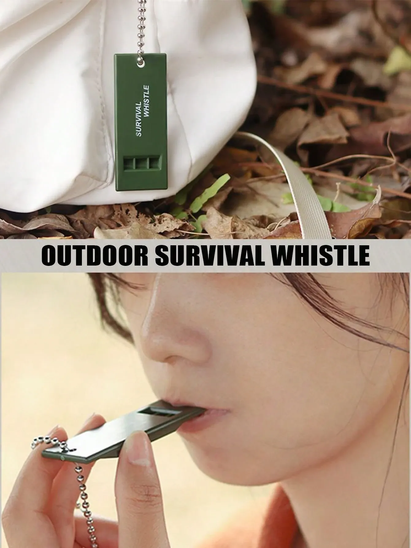 3Pcs Ultra Loud Survival Whistles For Outdoor Emergencies Hiking Camping Sports Safety Durable Compact Lightweight Design High Pitched Rescue Signal Whistles โ image 2