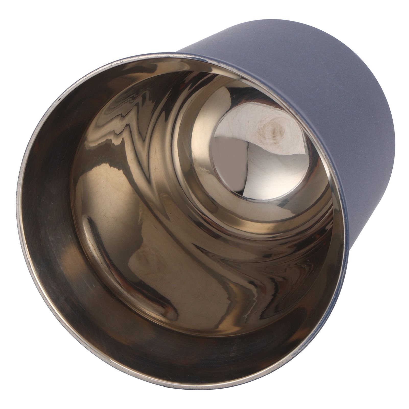 Stainless Steel Coffee Cup Double Wall Insulated Capsule Cup Mug for Home Coffee ShopDark Blue 160ml — image 4