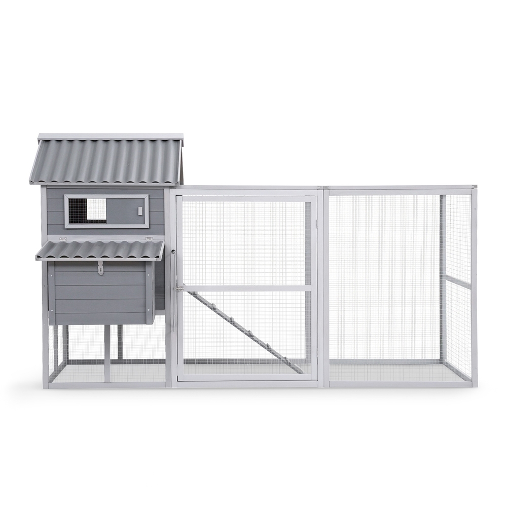 i.Pet Chicken Coop Rabbit Hutch Extra Large Wooden Run Bunny Cage Poultry House Outdoor — image 3