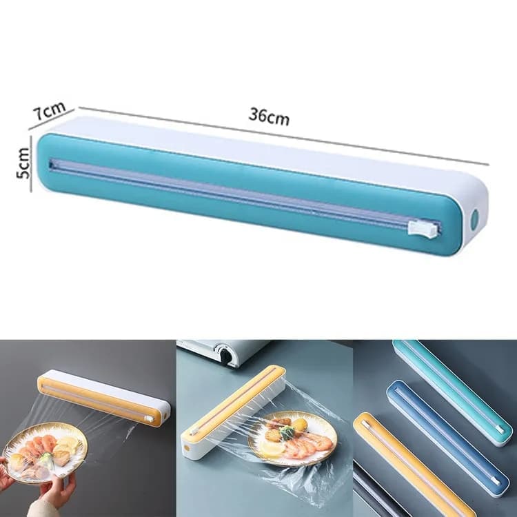 36 Pack Foil Cutter Holder for Aluminum and Plastic Foil, 36x7x5cm, Green โ image 2