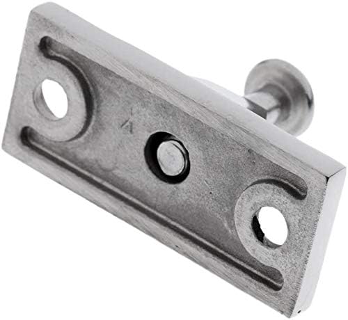 2PCS Bimini Top Side Mount Deck Hinge Fitting Hardware Base High Polished Marine Grade 316 Stainless Steel — image 5