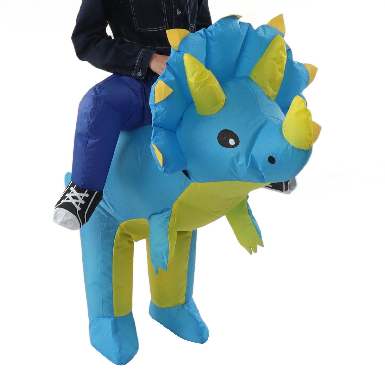 Inflatable Dinosaur Costume Halloween Cosplay Costume Party Riding Triangle Dinosaur Inflatable Doll Suit Adults 160โ190cm โ image 2