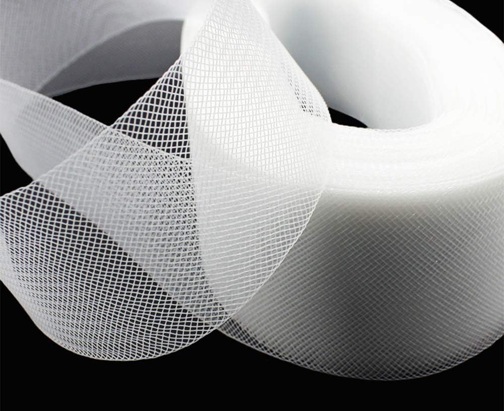 2 inch Wide Polyester White Horsehair Braid, Selling Per Roll/ 50 Yards — image 2