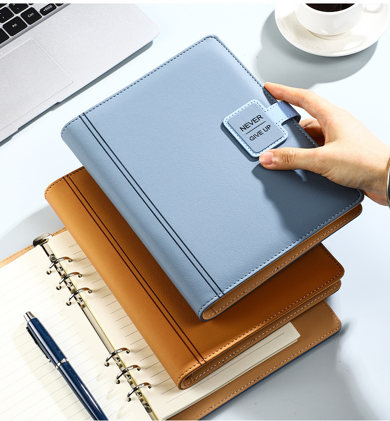 2026 Agenda - A5 Notebook - Ring Binder - Refillable & Reusable - Organizer - [Blue] — image 4
