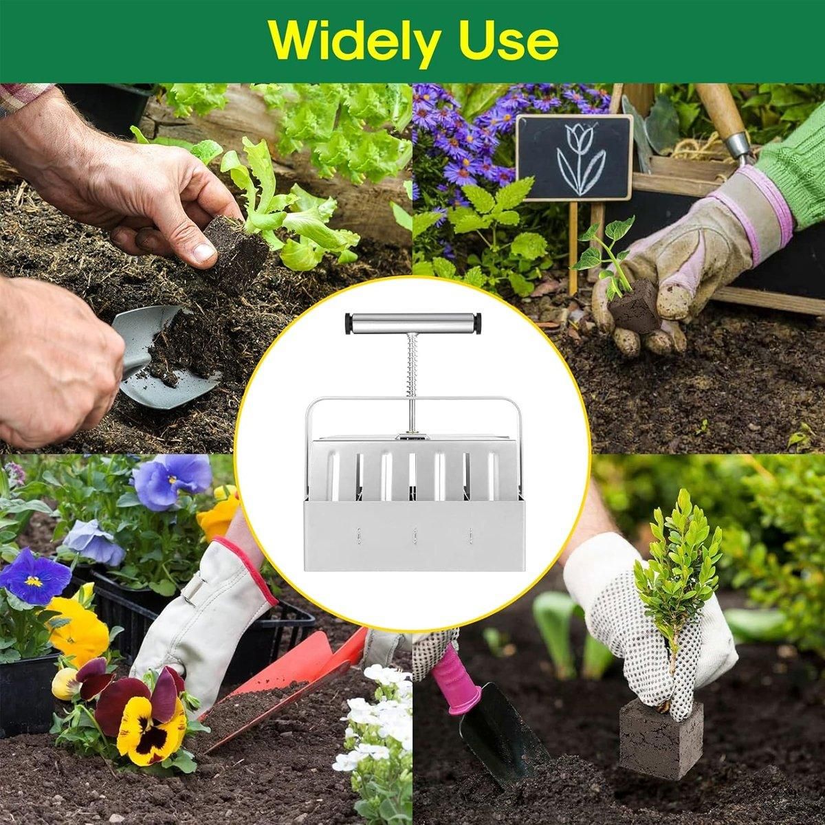 Hand Clay Seeder Tool Gardening Tools for Seeding Soil Planting Garden Tools Set โ image 4
