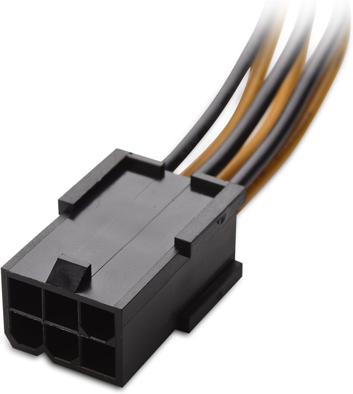 2-Pack 6 Pin to 8 Pin PCIe Adapter Power Cable - 4 Inches โ image 3