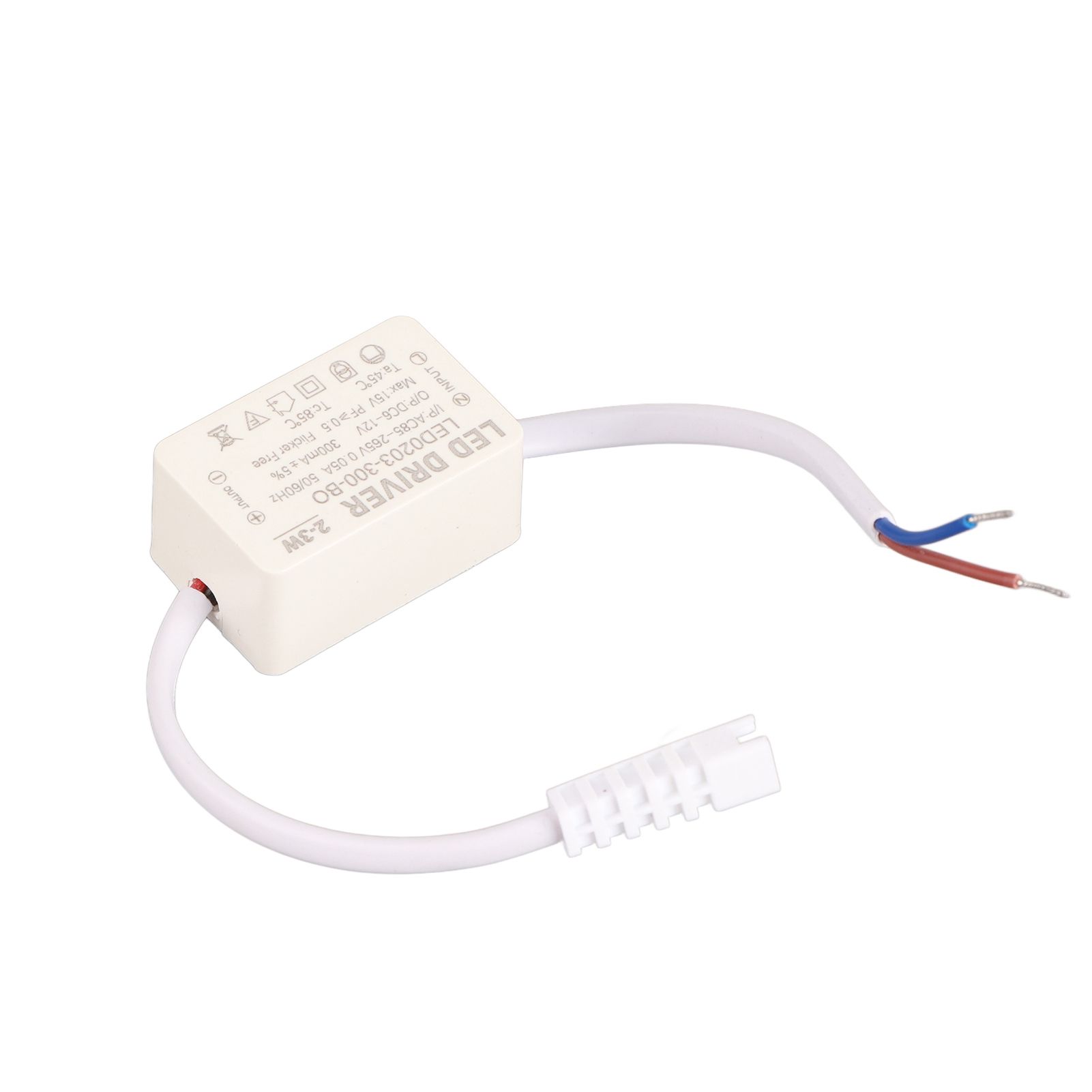 LED Driver Constant Current 300mA High Power AC 85‑265V Output 6‑12V DC Connector for LED Lamp Products — image 3