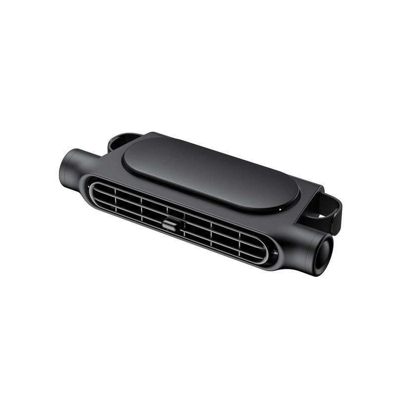 Powerful Car Seat Backrest Fan, USB Rechargeable for Vehicle-black