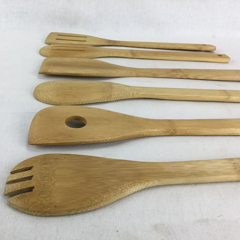 Bamboo Utensil Set Xiao Zhuyang 5 Piece Kitchen Tools Flat Shovel 30*6*2.5 — image 3