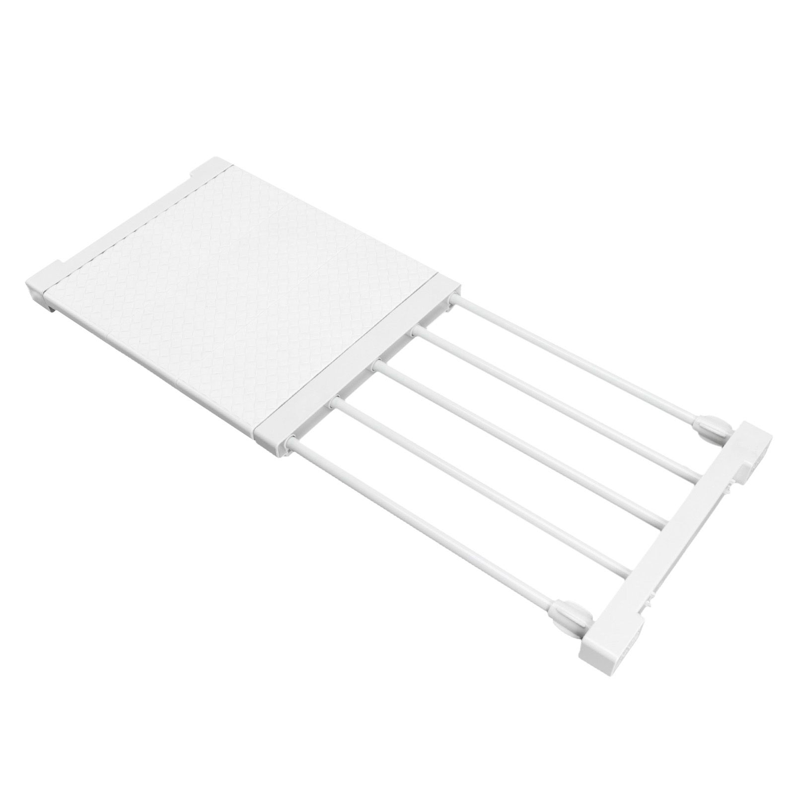 Tension Shelf Adjustable Closet Divider 24cm Width Storage Rack for Cabinet Wardrobe 38 ~ 55cm / 14.96 ~ 21.65in — image 2