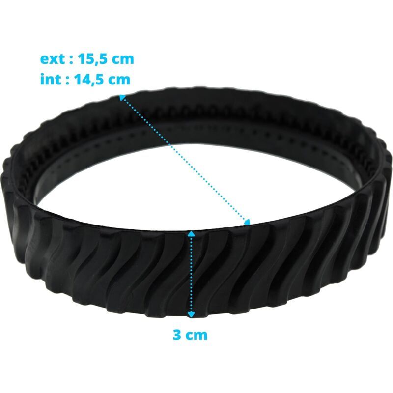 2 Tracks Compatible with Zodiac MX6 MX8 MX9 Baracuda R0526100 Robot Pool Cleaner — image 3