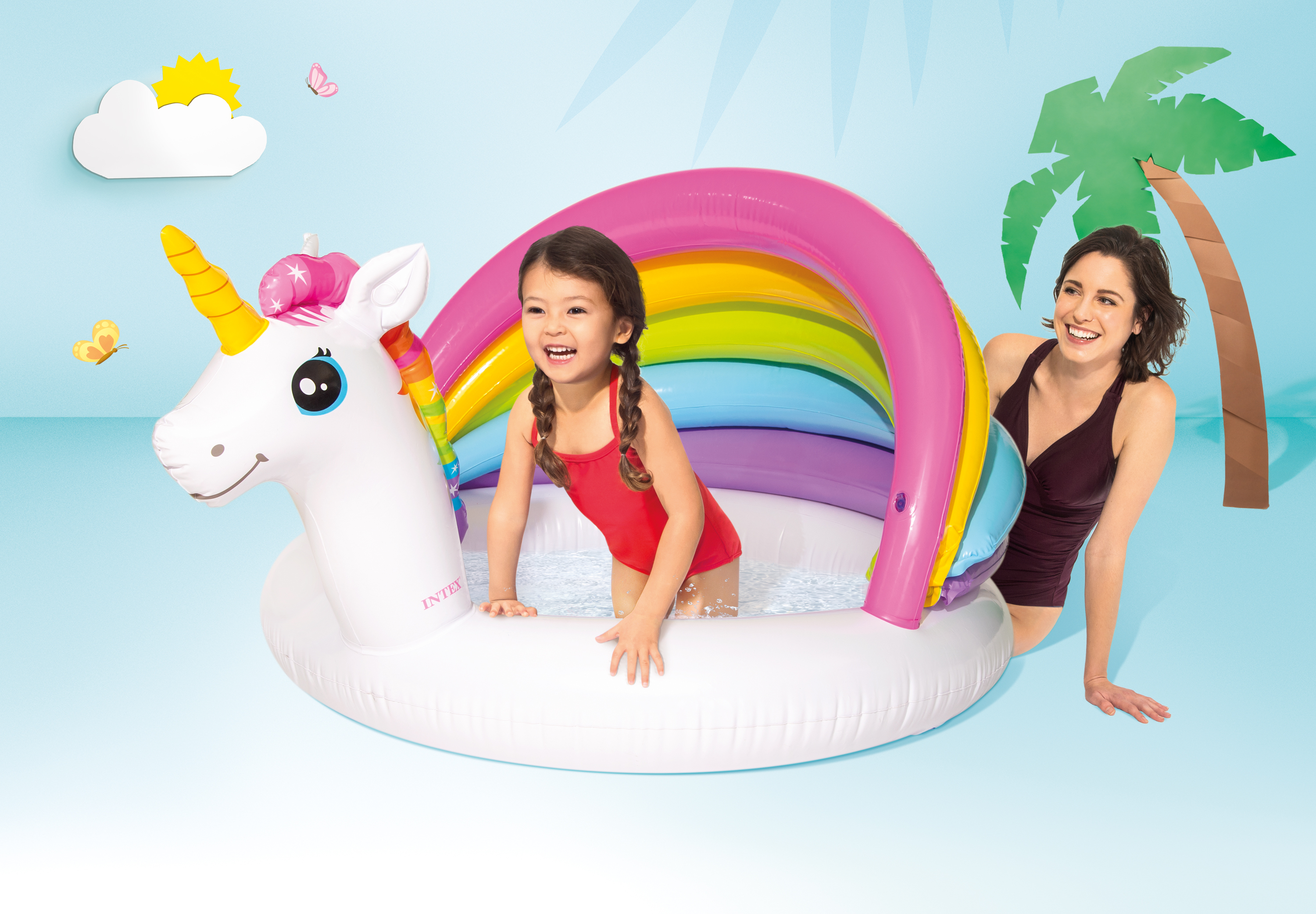 Intex Unicorn Baby Pool 57113 — image 2