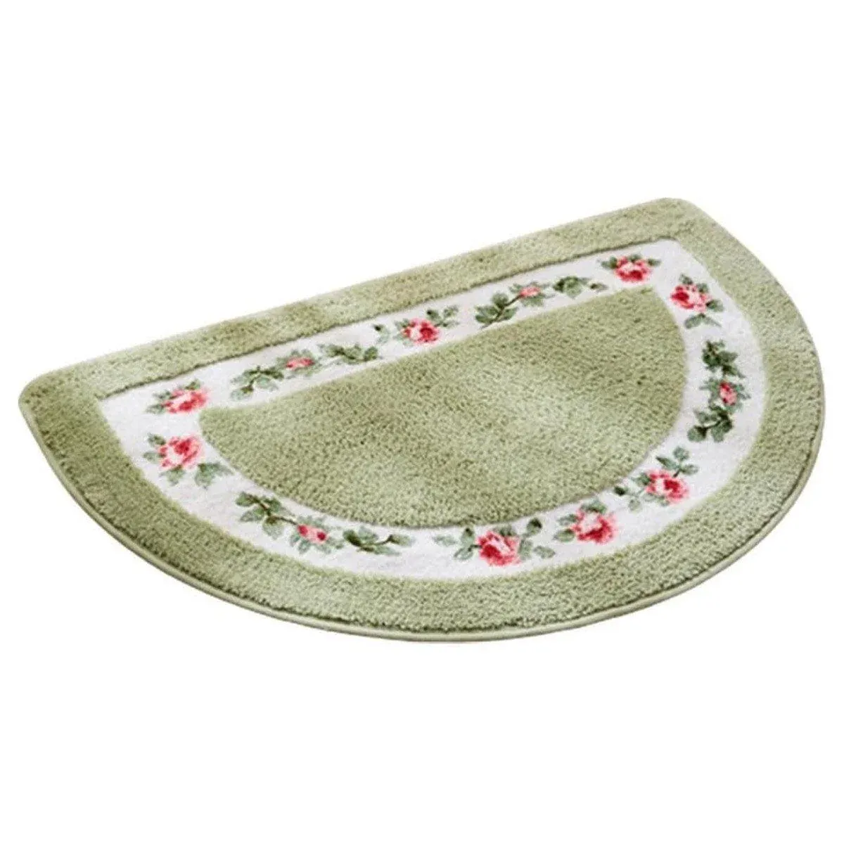Non Slip Entry Mat Indoor Outdoor Mat Washable Foot Mat Foyer Bedroom - Green