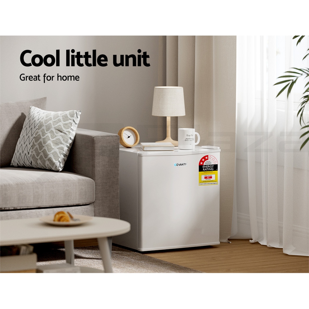 Devanti 48L Bar Fridge White — image 4