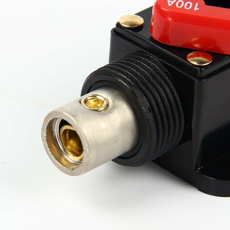 Car Circuit Breaker 12V - 24V Dc Car Protection With Manual Reset Switch Fuse 100A — image 4