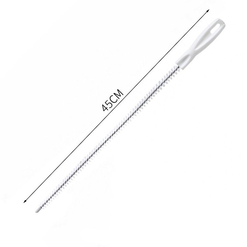 2-Pack Sewer Dredging Cleaning Hair Waste Cleaning Brush, Drain Cleaner Flexible Cleaner Clog Plug Hole Remover Tool — image 2