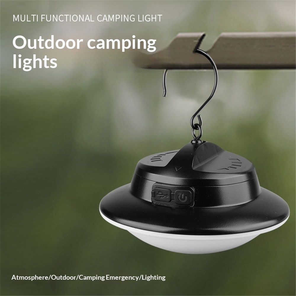 Camping up Tent Light for Hanging, LED Portable Overhead Lantern for Booths, Waterproof Outdoor Camp Lamp with Power for Glamping (Battery not included) — image 2