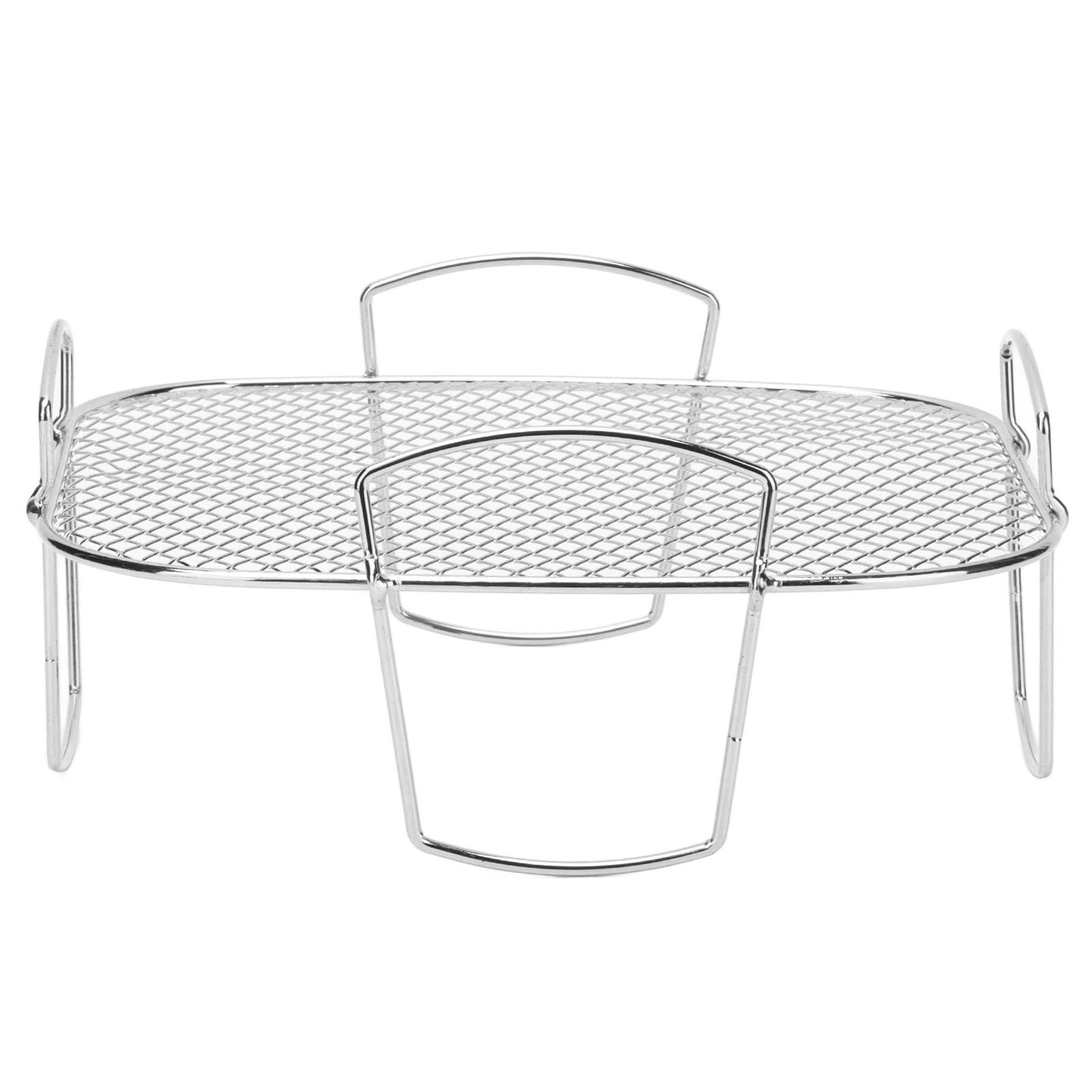 Stainless Steel French Fries Rack Anti Fall Oven Cooling Rack Holder Shelf for Home Kitchen Barbecue — image 2