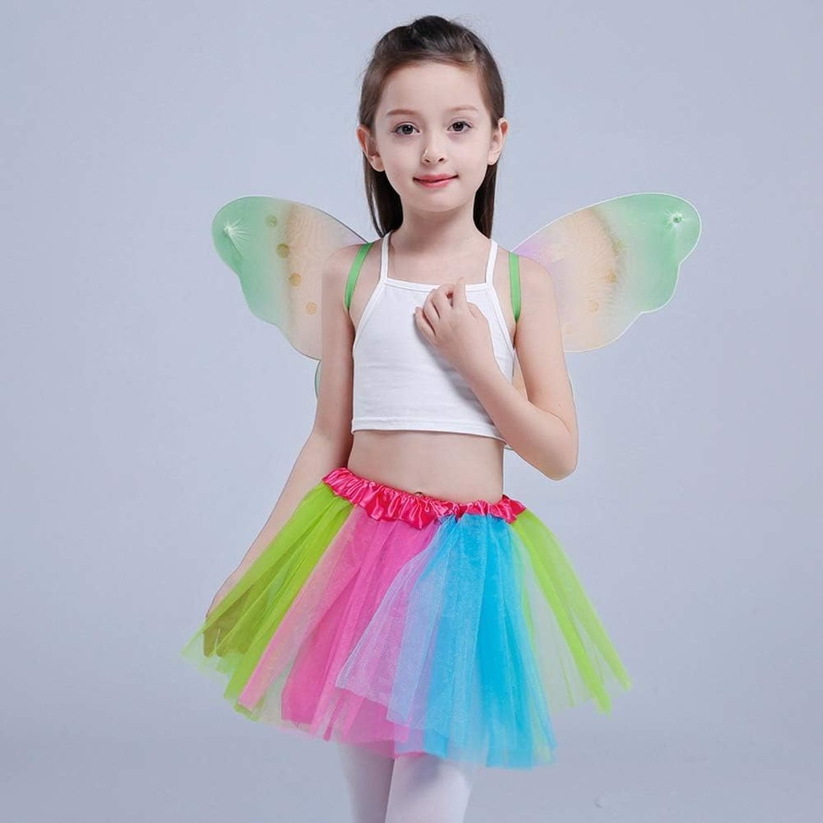 Skirt - Princess Dress - Rainbow Tutu - Colored Tulle Skirt - Rainbow Tutu Skirt - Princess Fancy Dress - Carnival Costumes - Fancy Dress - Girl - for Carnival — image 2