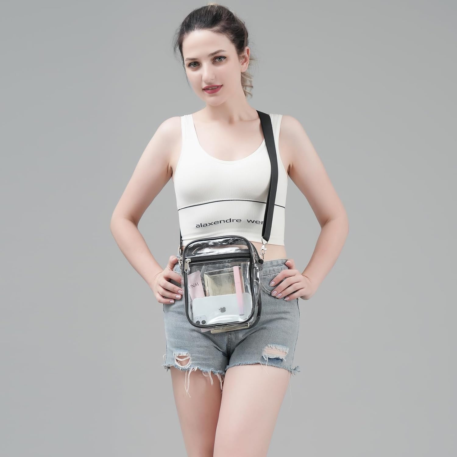 Clear Crossbody Purse Bag, Stadium Approved for Concerts, Festivals โ image 3