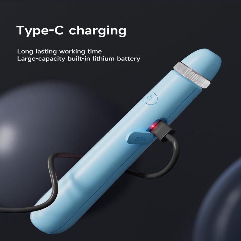 LED Light-Up Jump Rope for Boys Girls - Adjustable Glow-in-the-Dark Skipping Rope Black — image 6