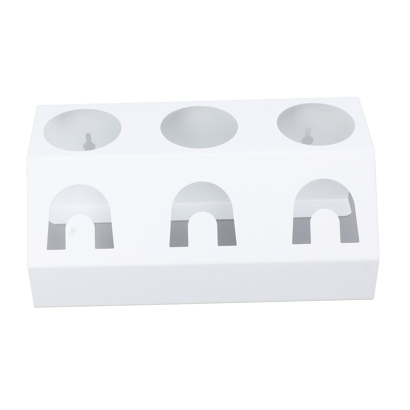 Soda Bottle Holder 3 Holes Soda Bottle Draining Stand Soda Accessories With Silicone Pad White — image 4