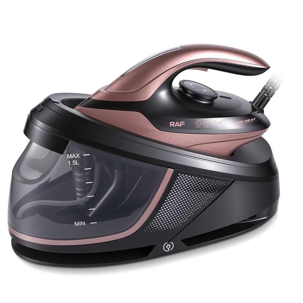Professional Steam Iron with Ceramic Soleplate and 1.5L Detachable Water Tank for Home Use, Vertical Steaming, Dry Ironing, and Auto Shut-Off Feature for — image 4