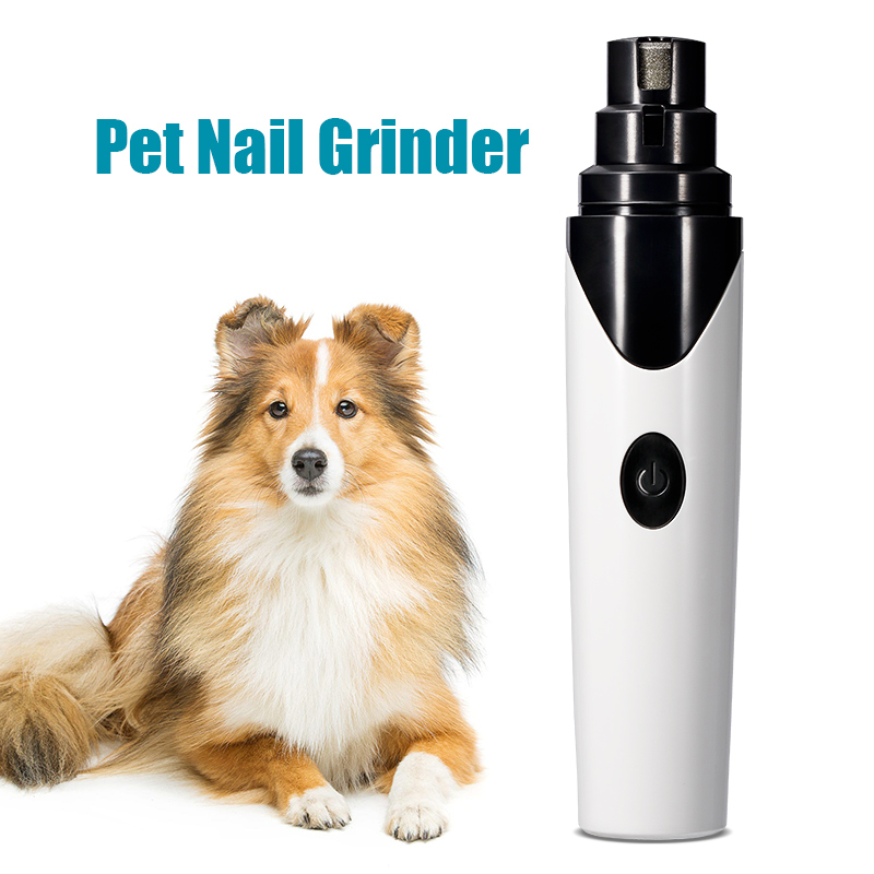YES4PETS Electric Pet Dog Cat Quiet Nail Grinder Clipper Cutter Trimmer Grooming Care — image 2
