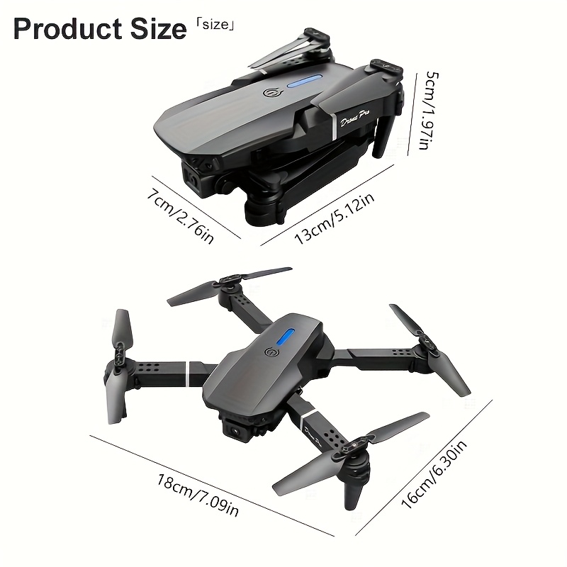 Upgraded foldable drone, equipped with dual high-definition cameras | obstacle avoidance, brushless motor, long distance, 360° flip, one-key take-off/landing — image 6