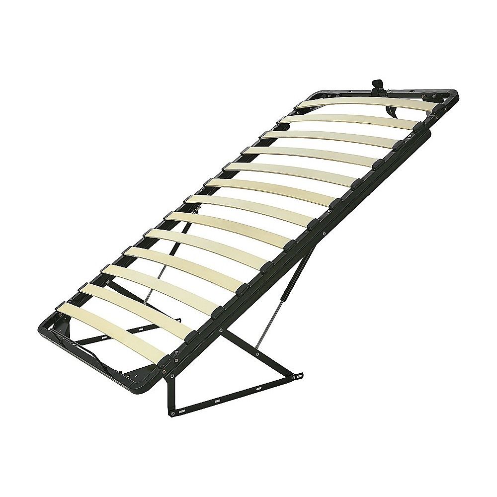 Gas Lift Bed Mechanism – Single Bed Frame with Wooden Slats — image 3