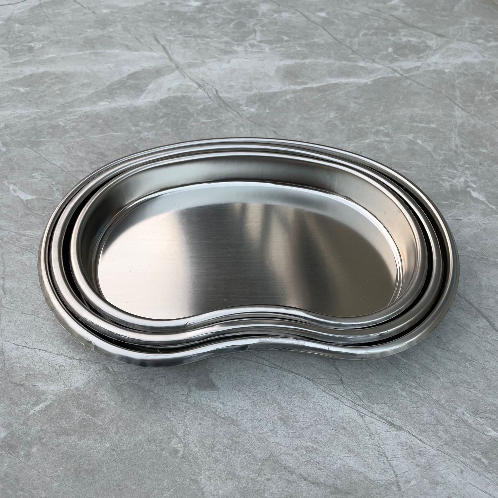 304 Stainless Steel Curved Tray Jin Bai Kang HY-001 Small bending plate [304 stainless steel]] — image 4