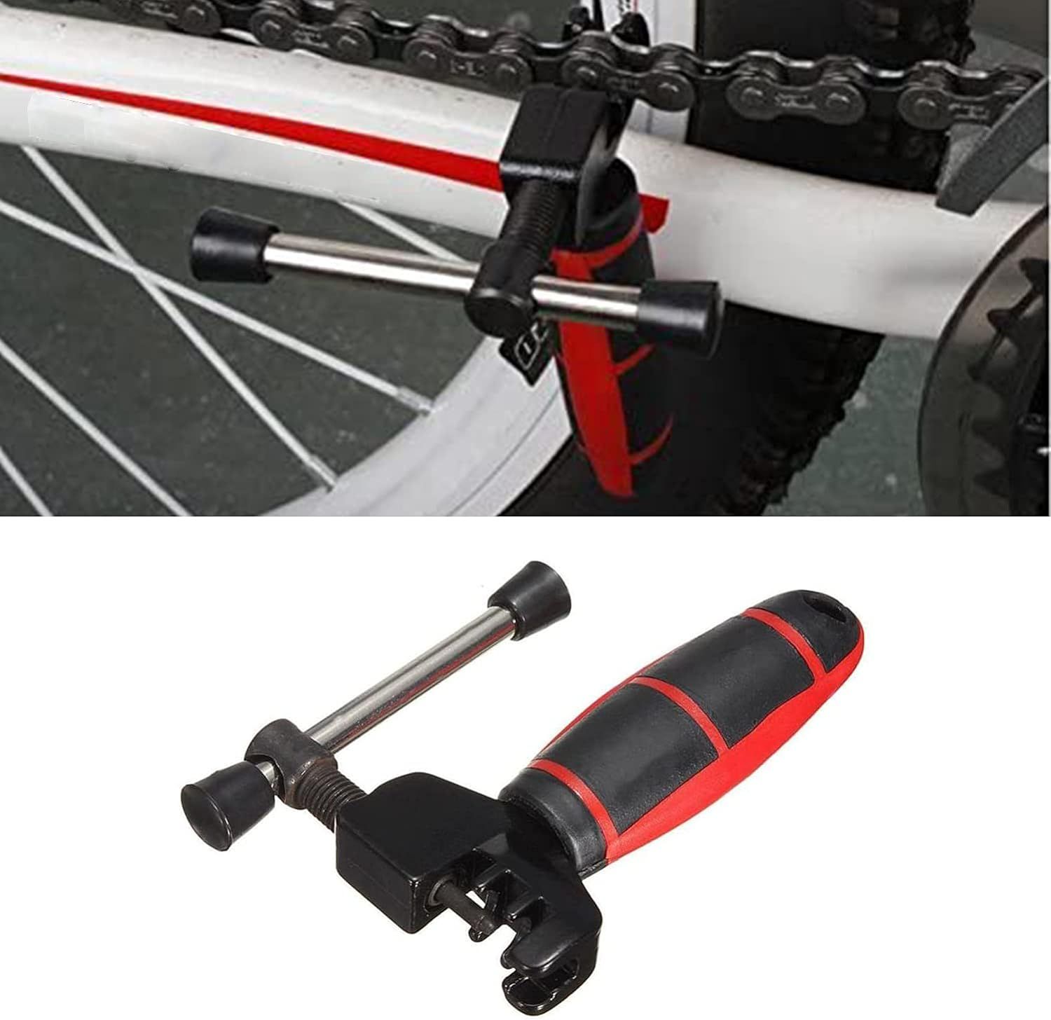 Bike Chain Splitter Cutter Breaker Universal Bike Chain Tool Bicycle Cycling Steel Repair Tool Bicycle Remove and Install Chain โ image 2