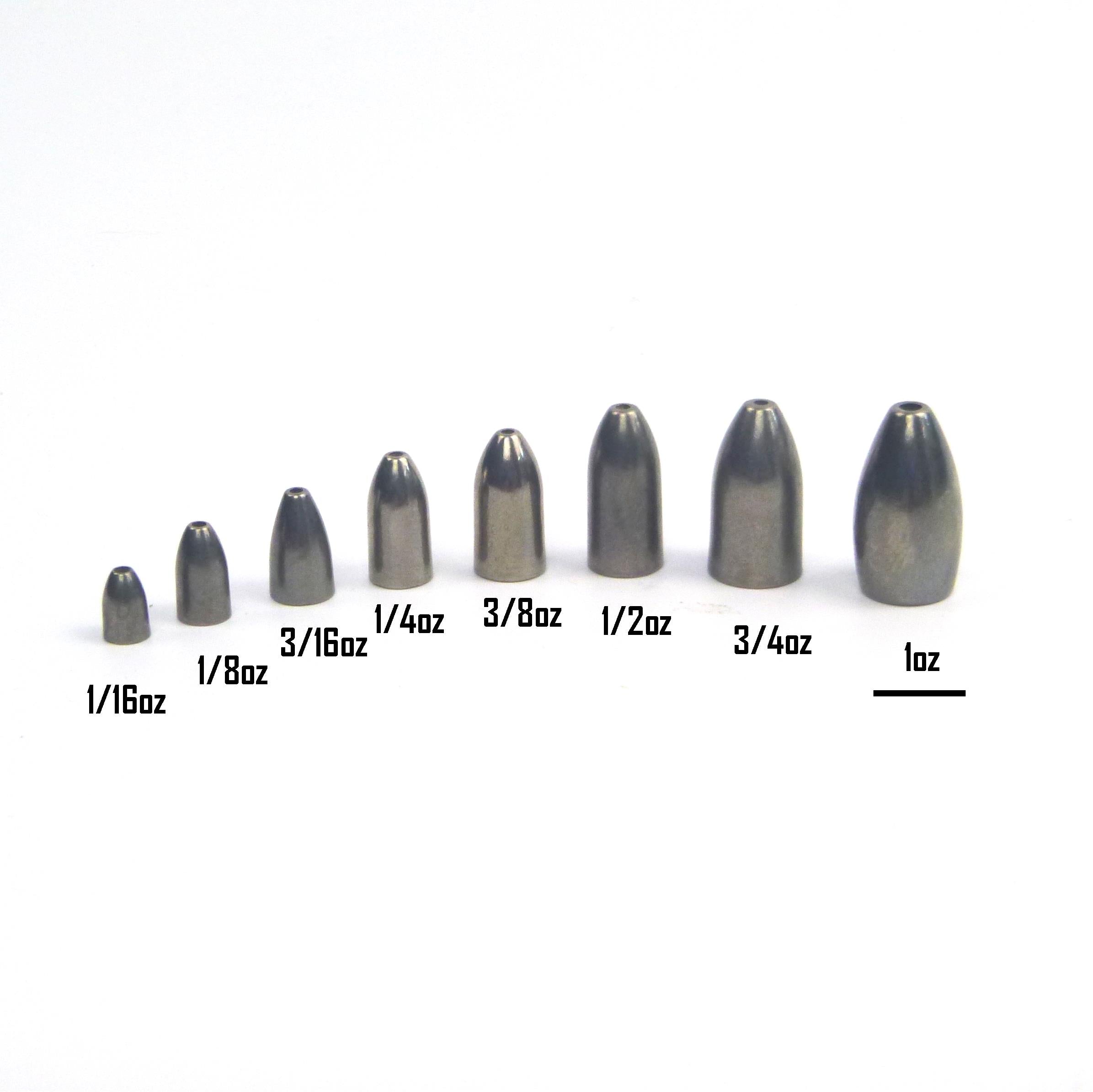 Swimerz 1/2 oz Tungsten Bullet Sinker. Qty 5 — image 2