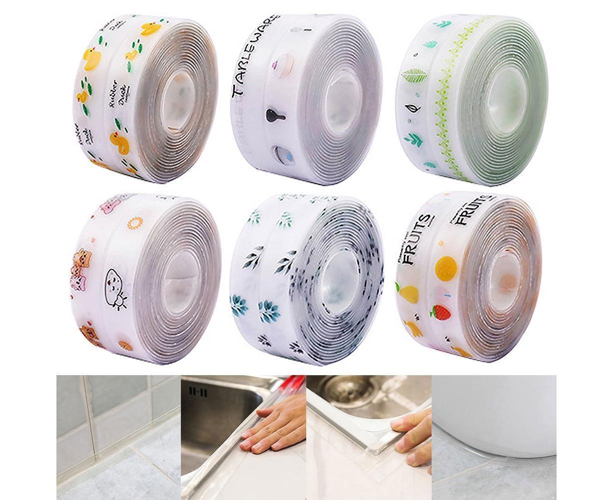 320cm Self Adhesive Mould Proof Sealing Strip Sink Edge Trim Tape Kitchen Tool-3 โ image 2
