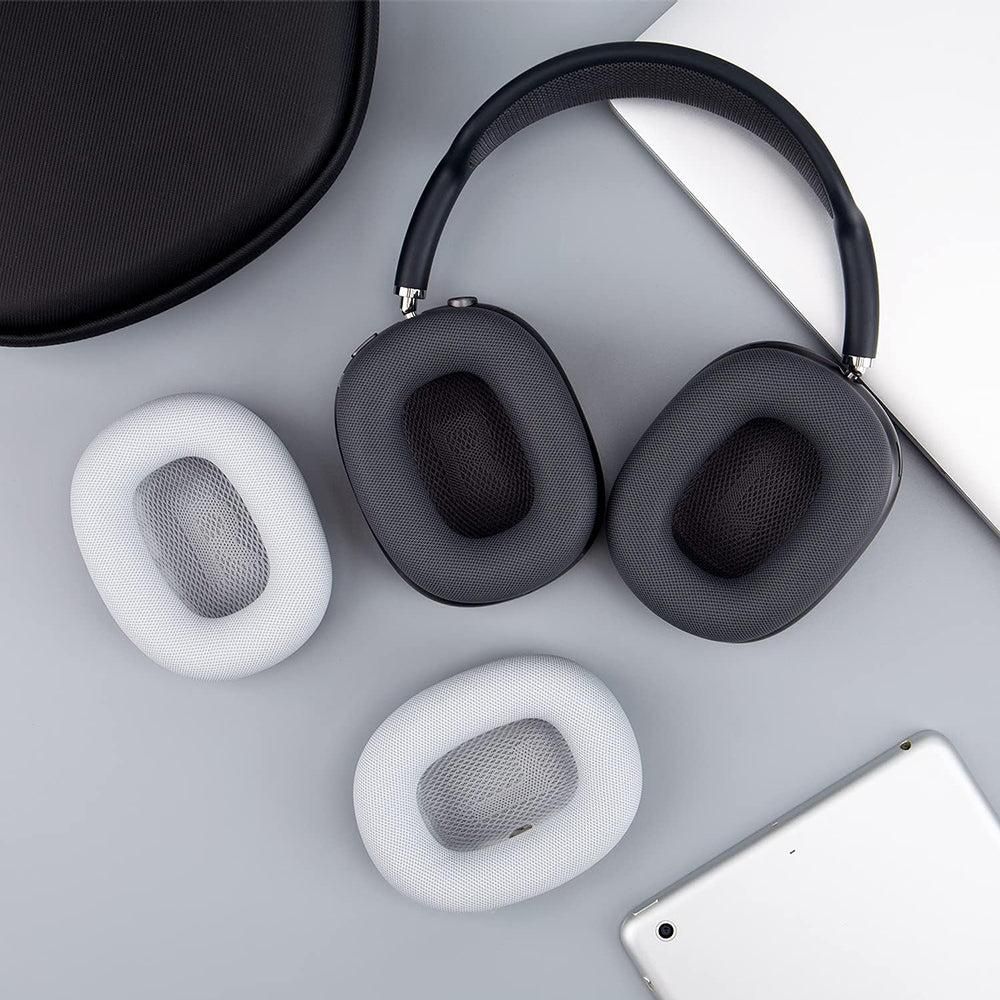 Pair of Replacement Ear Pads for Apple AirPods Max 2nd Generation Headphone Ear Cushions Black — image 3