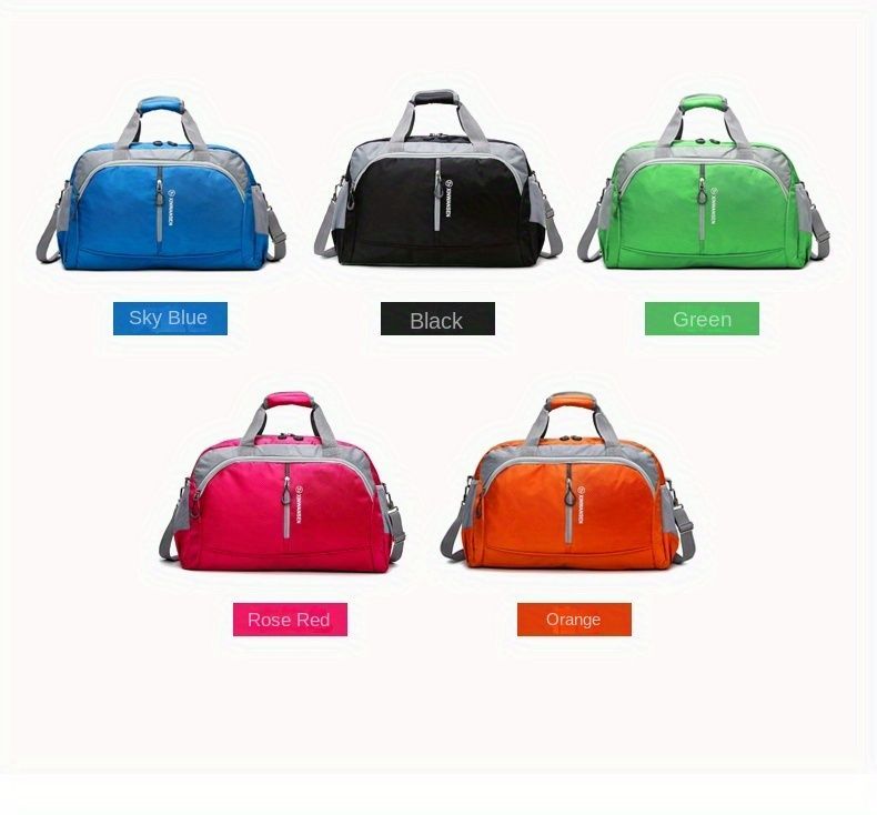 Travel Duffel Bag Multicolor Duffel Durable Travel Bag Spacious Duffel Bag - Gray - Size XL