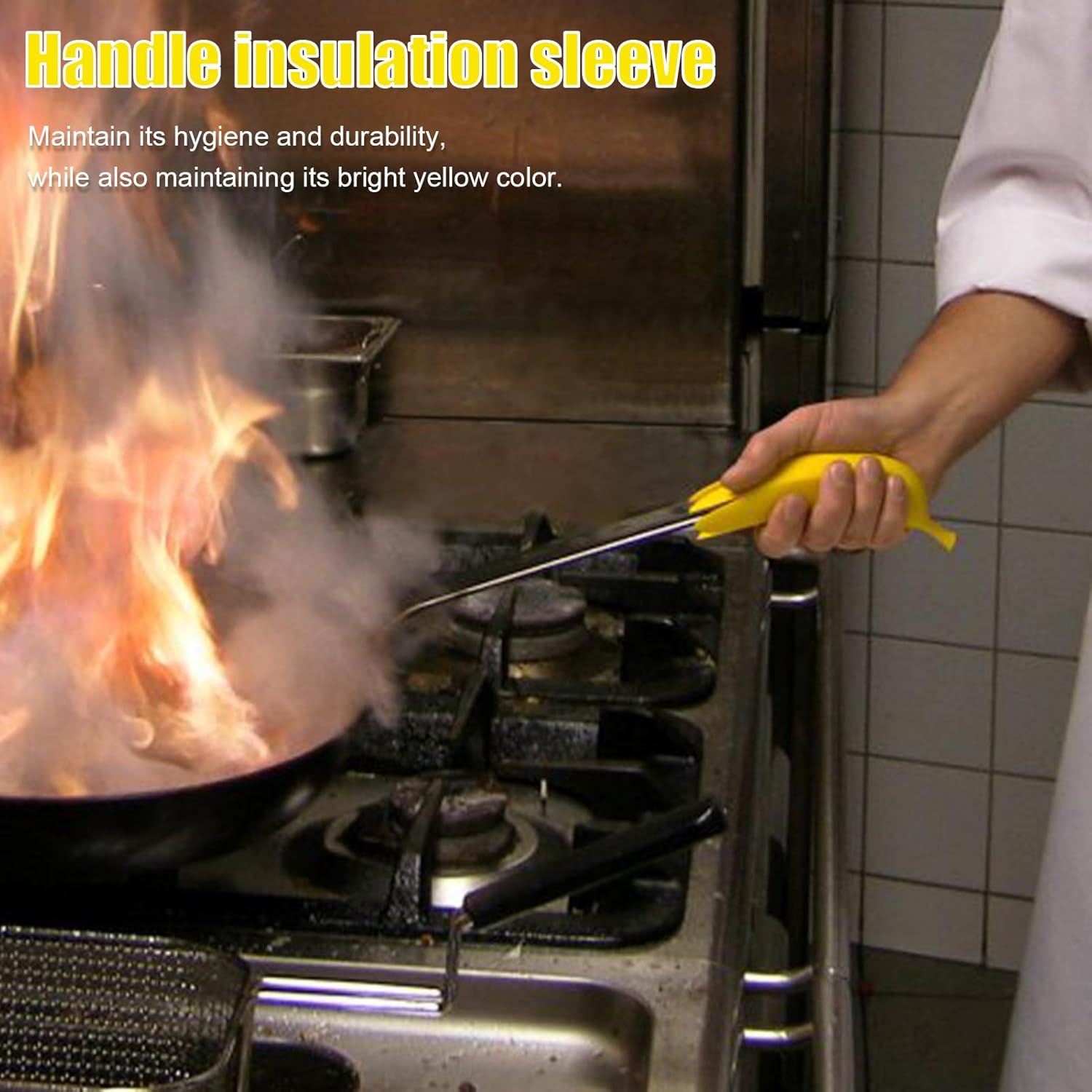 Yellow Banana Shaped Silicone Oven Mitts 1 Piece Heat Resistant Up to 240°C Scratch Resistant Suitable for Cast Iron Cookware Pans Dishwasher Safe — image 5