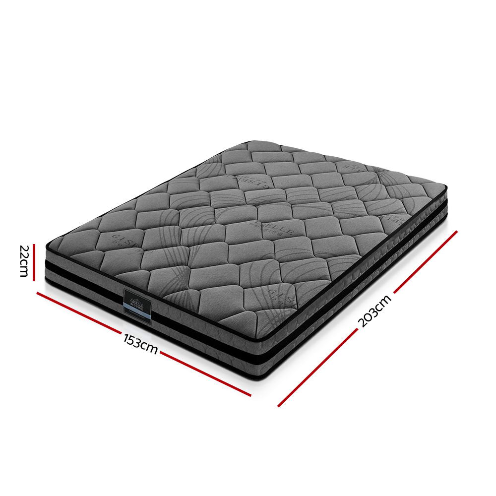 Giselle Bedding 22cm Mattress Medium Firm Queen โ image 3