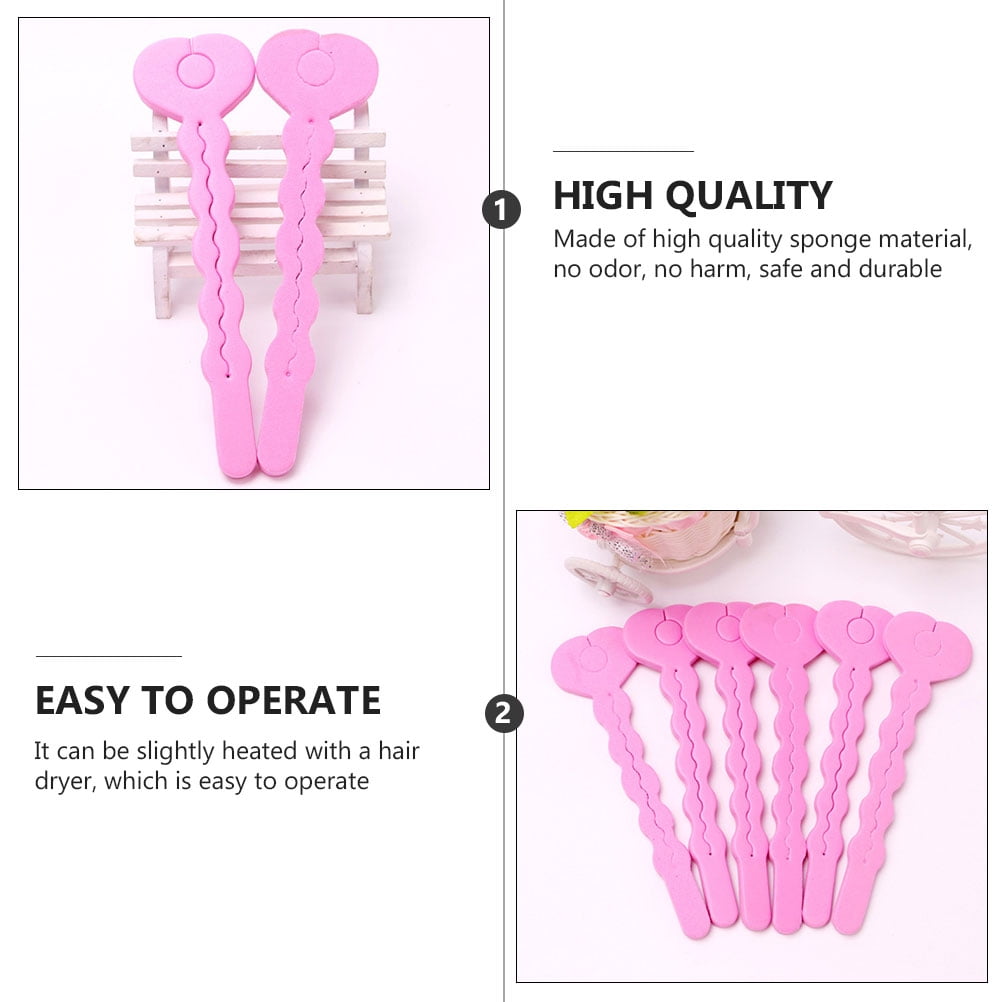 Sponge Rollers for Hair DIY Styling Wavy Hair for Women Home Use 24pcs — image 4