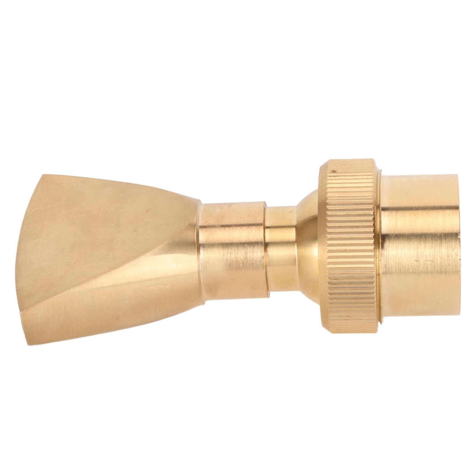 Fountain Nozzle Brass G3/4 Female Thread 25mm Narrow Fan Shaped Pond Sprinkler for Garden Pond Amusement Park Museums — image 6